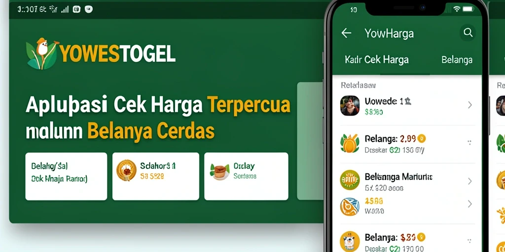Tampilan antarmuka YOWESTOGEL yang sederhana dan informatif.